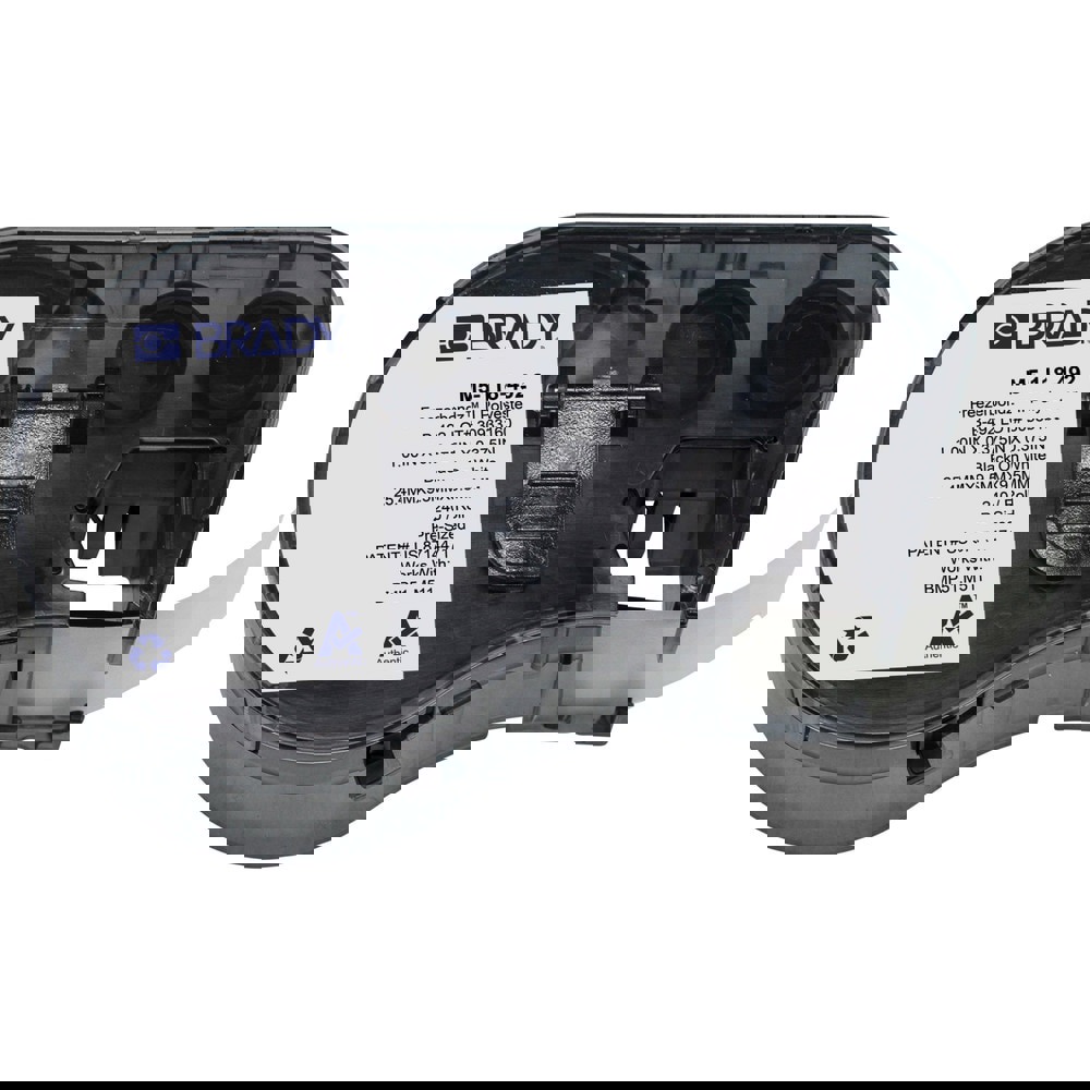 Labels, Ribbons & Tapes; Application: Label Printer Cartridge ; Type: Label Printer Cartridge ; Color Family: White ; Color: Black on White ; Number Of Labels Per Roll: 240 ; Label Diameter (Inch): 3/8